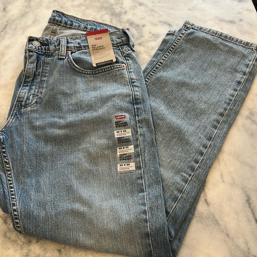 Levi’s men’s 559 relaxed straight jeans